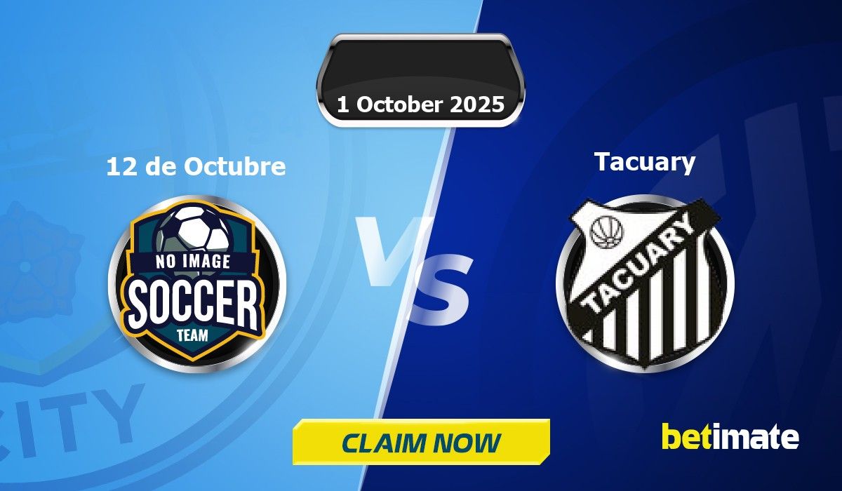 12 De Octubre Vs Tacuary Predictions Expert Betting Tips Stats 01