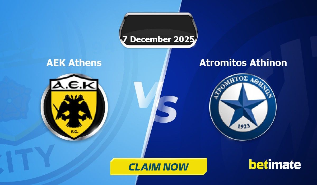 AEK Athens vs Atromitos Athinon Predictions | Expert Betting Tips ...