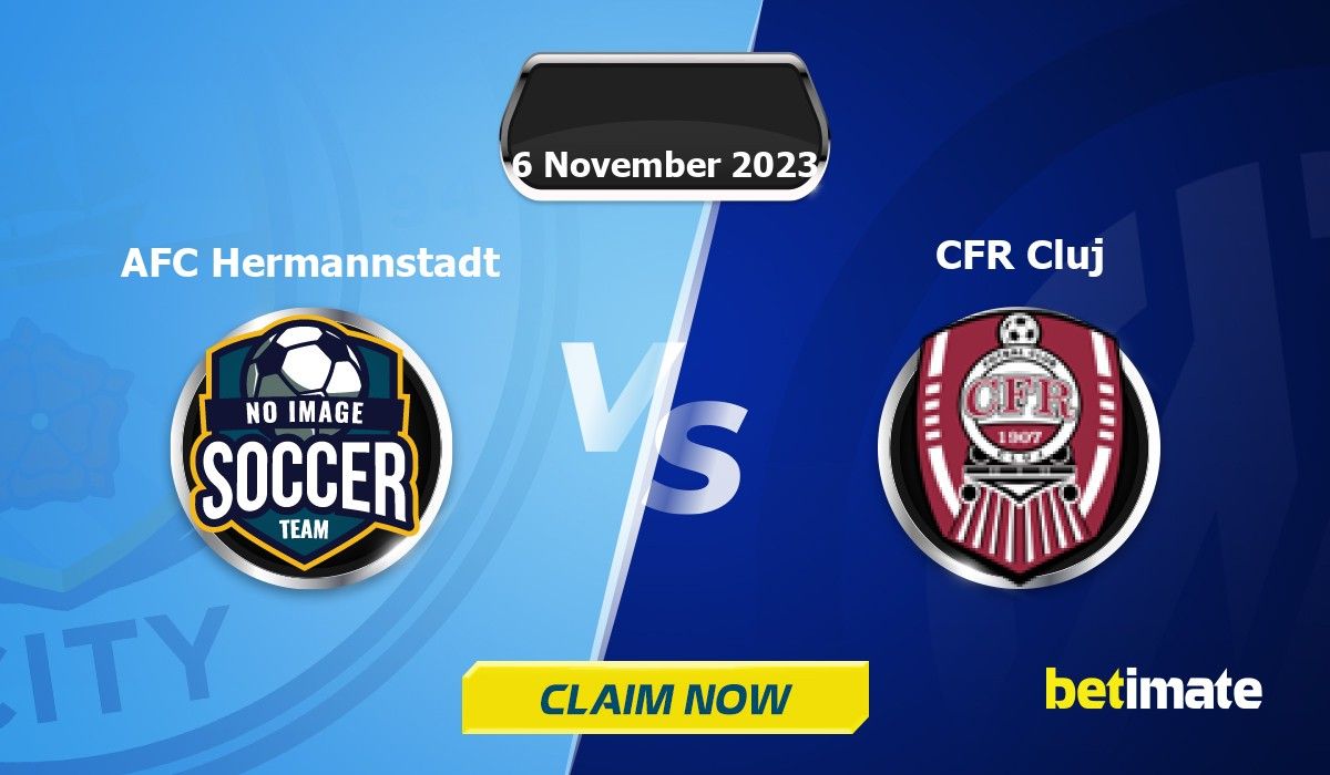 Predicciones de AFC Hermannstadt vs CFR Cluj  Consejos expertos de  apuestas y estadísticas 06 Nov 2023