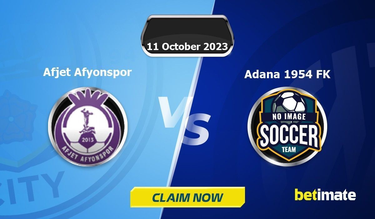 Afjet Afyonspor vs Adana 1954 FK Predictions Expert Betting Tips