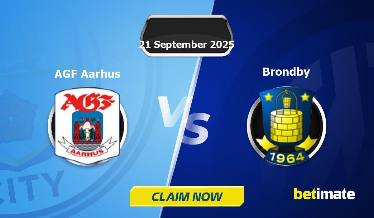 AGF Aarhus vs Brondby Predictions - 21/09/2025