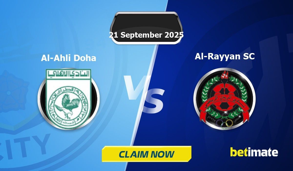 Al-Ahli Doha vs Al-Rayyan SC Predictions | Expert Betting Tips & Stats ...
