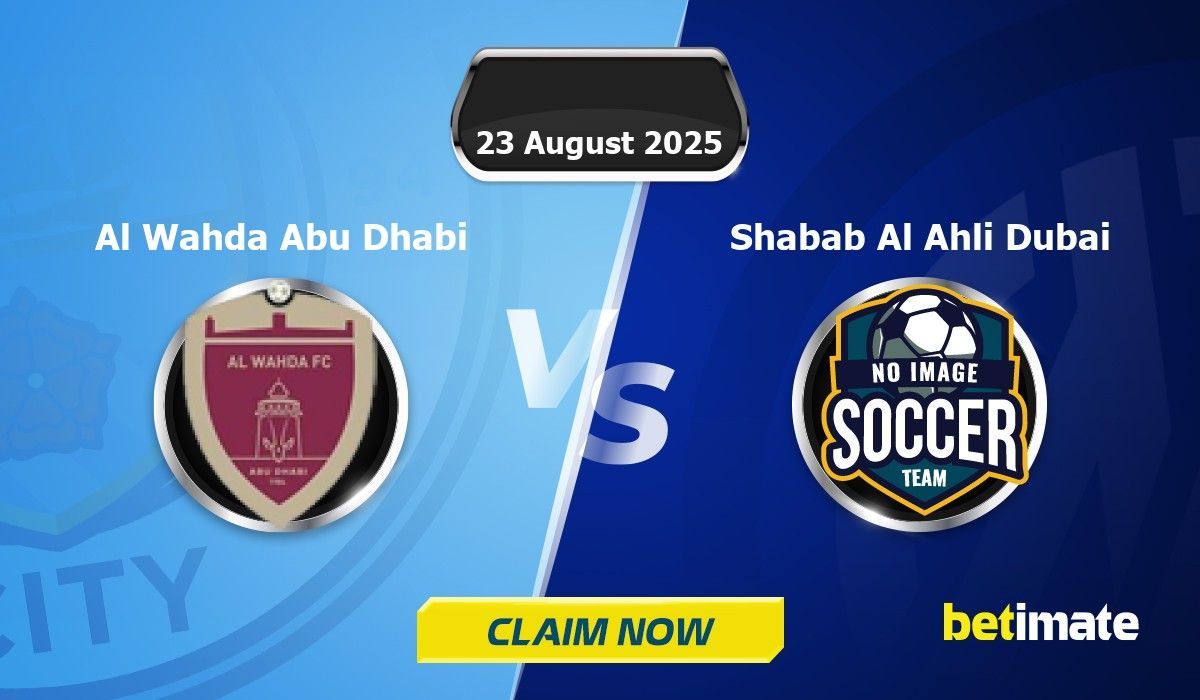 Predicciones de Al Wahda Abu Dhabi vs Shabab Al Ahli Dubai | Consejos ...