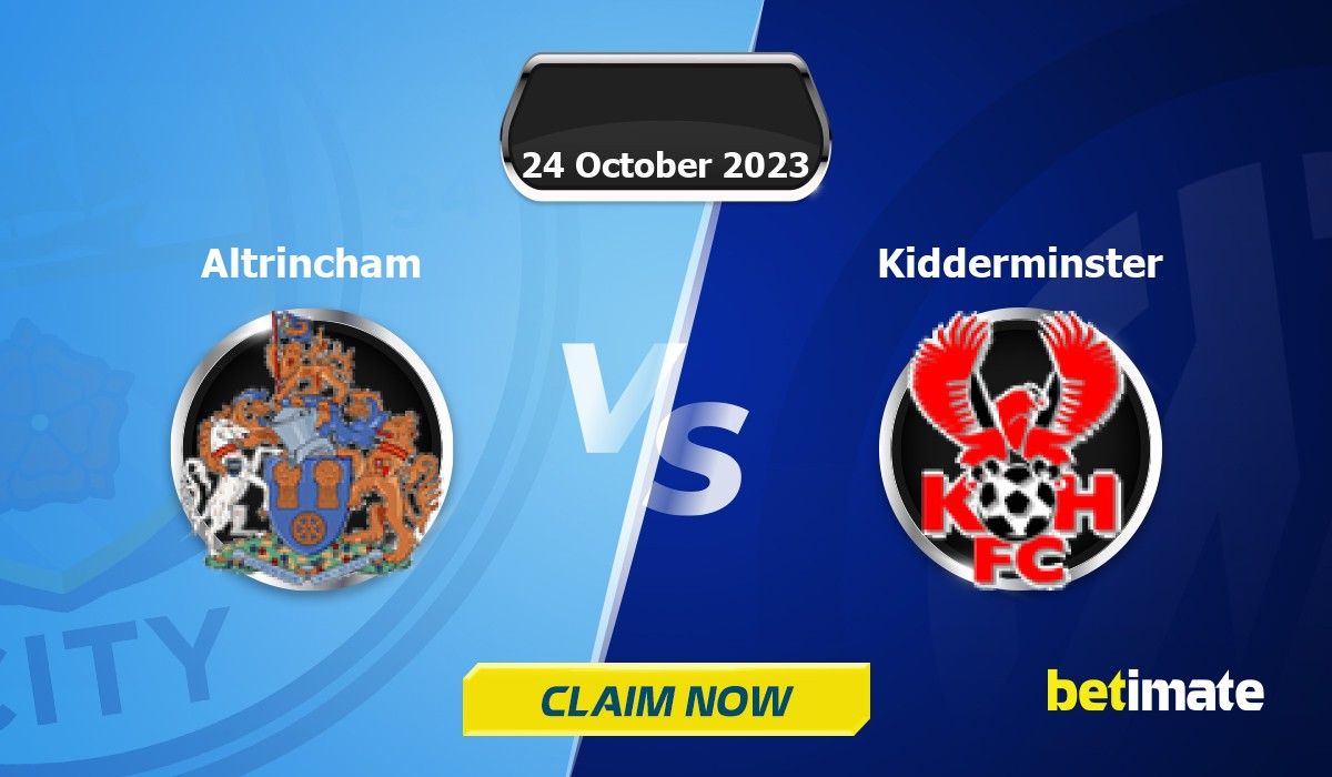 Altrincham FC v Kidderminster