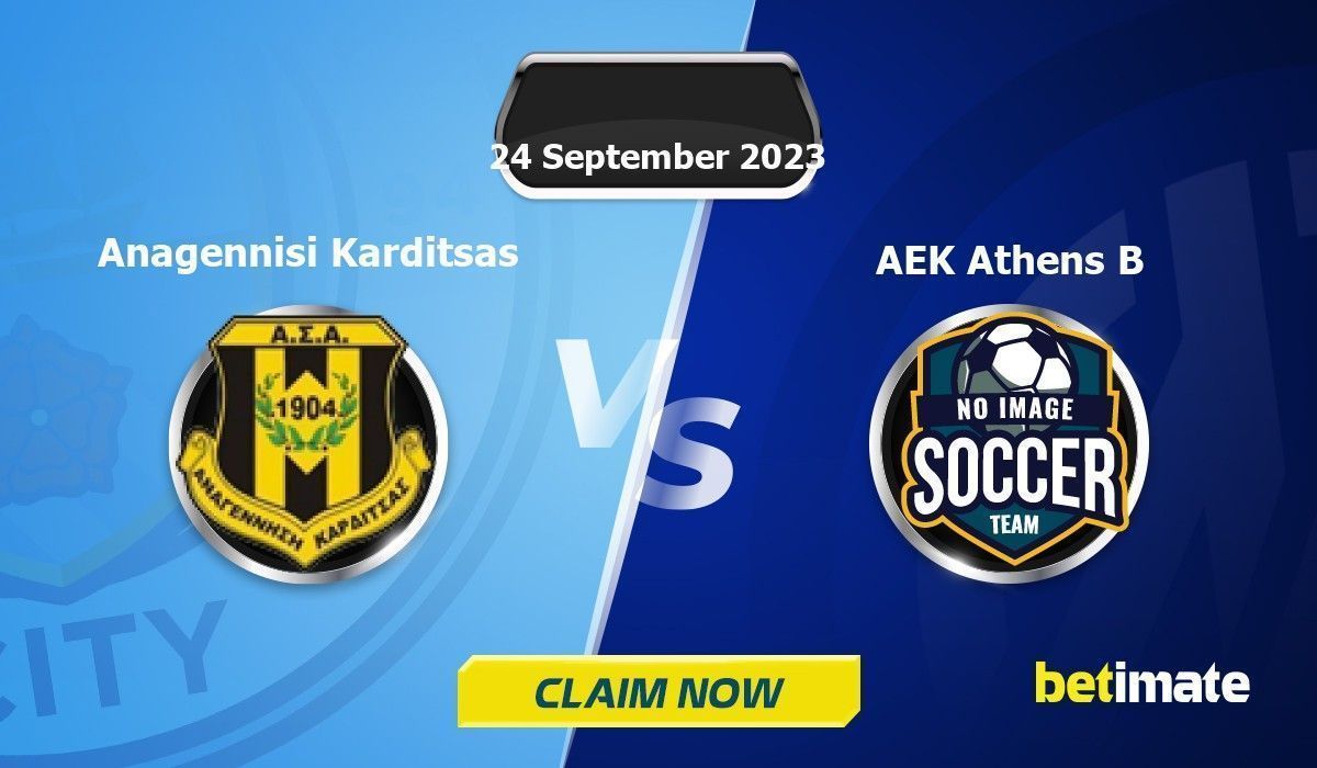 Anagennisi Karditsas vs AEK Athens B Predictions 24/09/2023