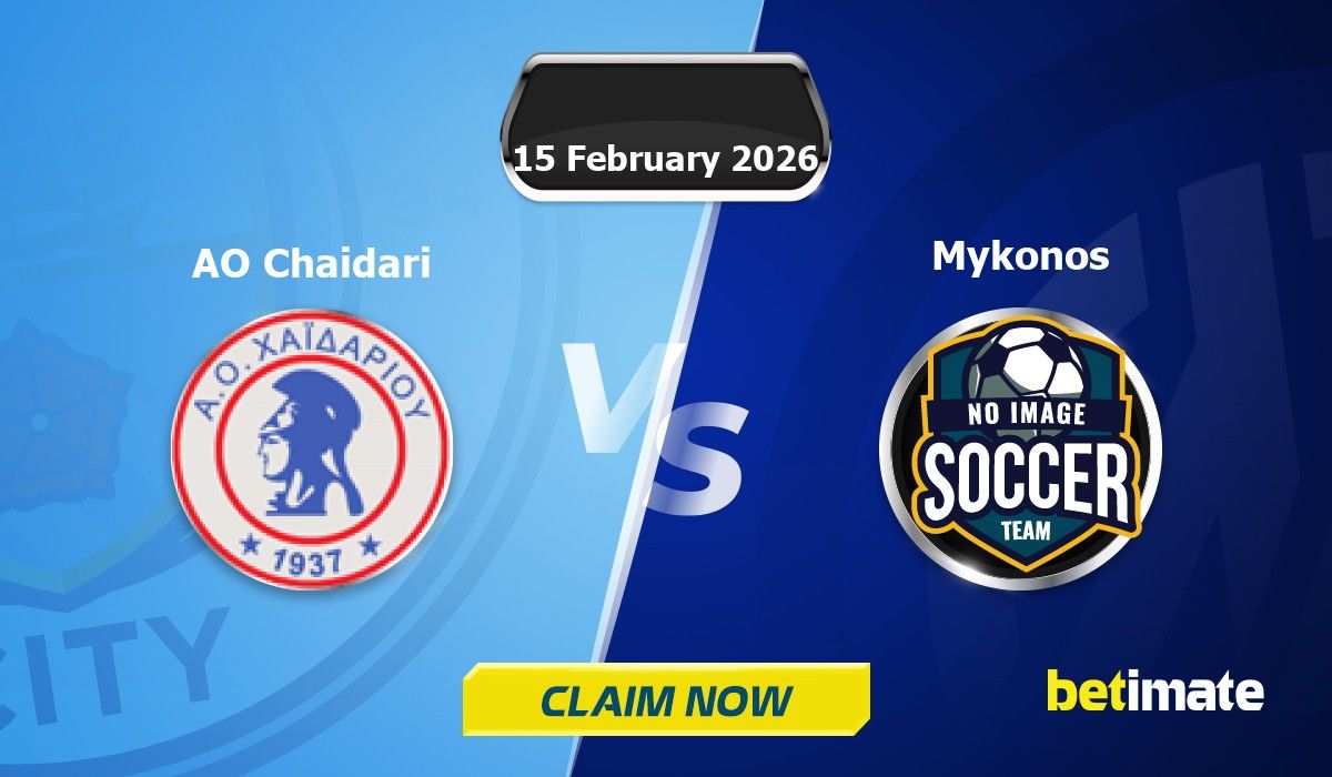 AO Chaidari vs Mykonos Predictions | Expert Betting Tips & Stats 15 Feb ...