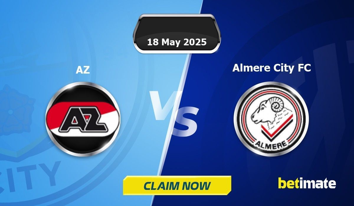 AZ vs Almere City FC Predictions | Expert Betting Tips & Stats 18 May 2025