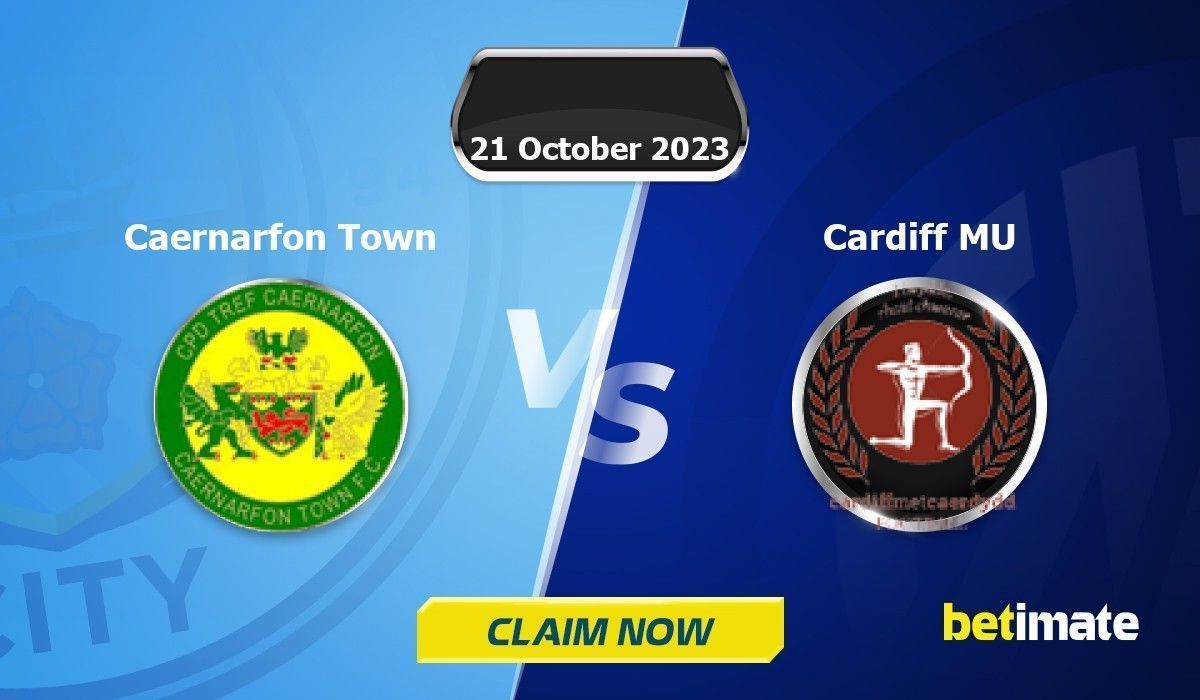 Caernarfon Town vs Cardiff MU Predictions 21/10/2023
