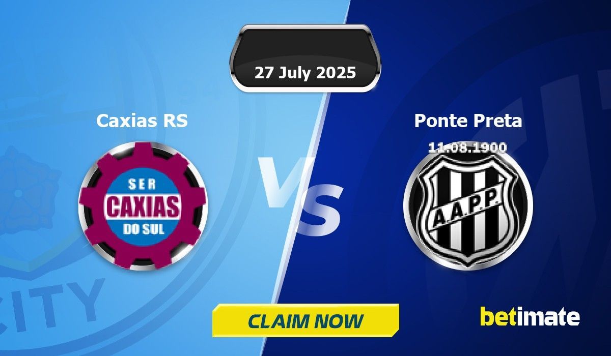 Caxias RS vs Ponte Preta Predictions | Expert Betting Tips & Stats 27 ...