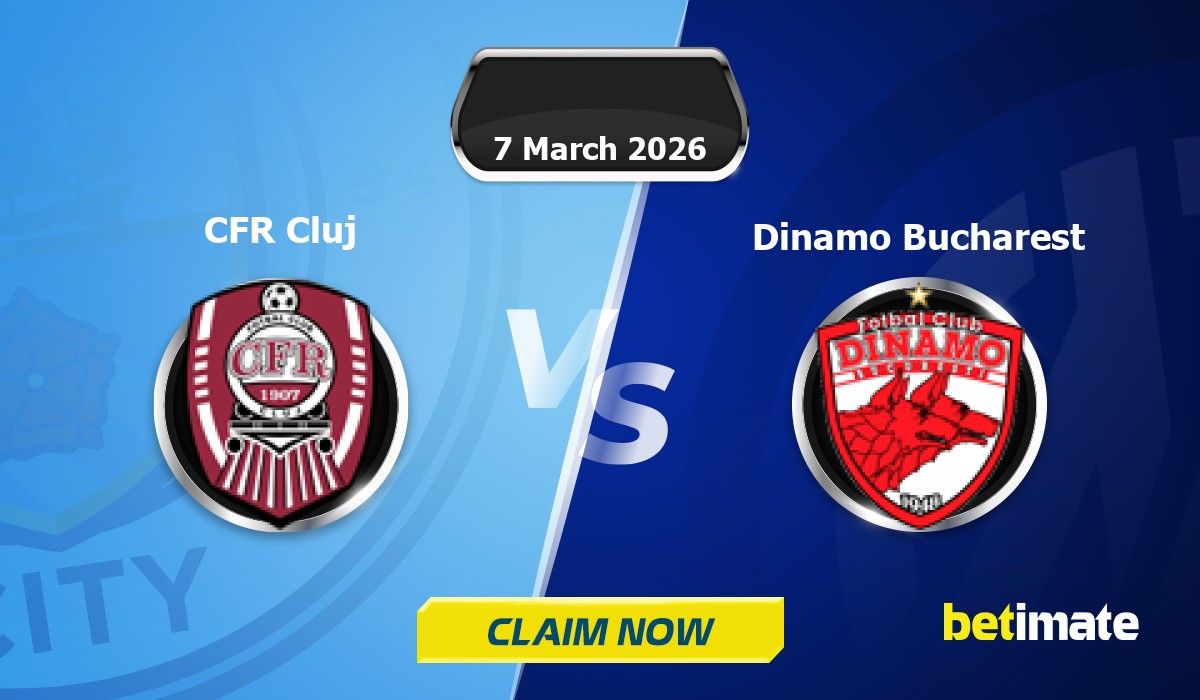 CFR Cluj vs Dinamo Bucharest Predictions | Expert Betting Tips & Stats ...