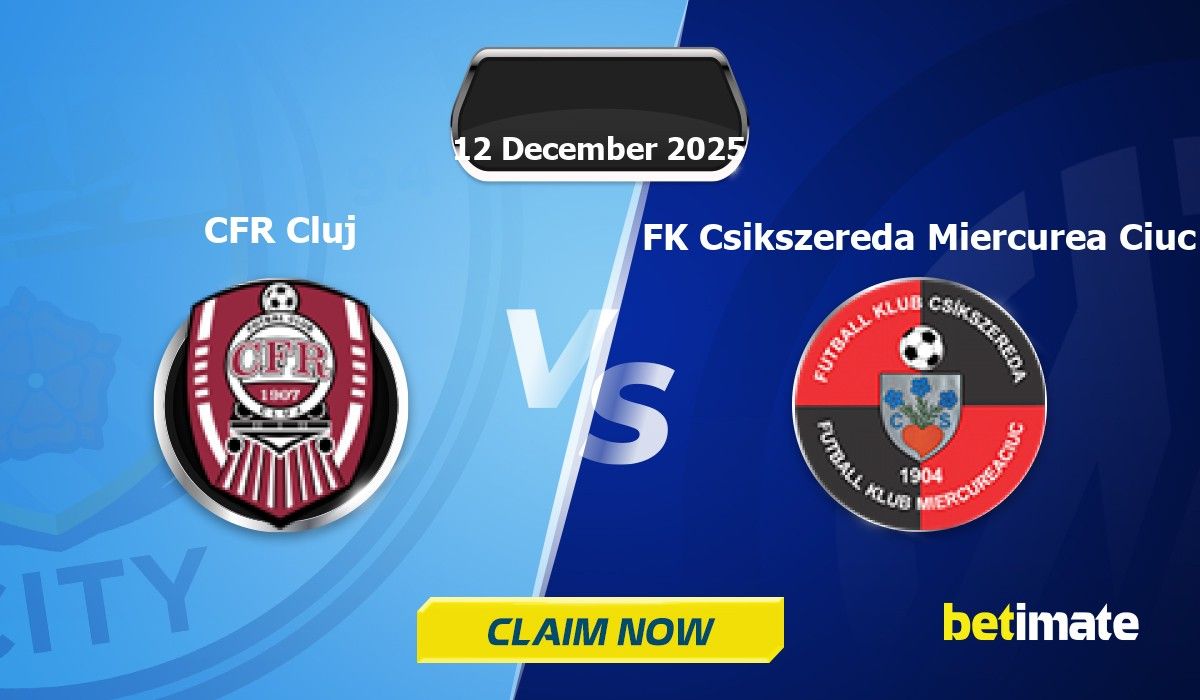CFR Cluj vs FK Csikszereda Miercurea Ciuc Predictions | Expert Betting ...