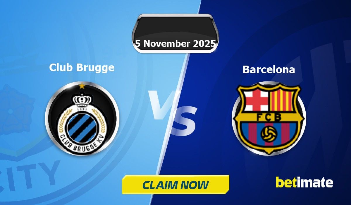 Club Brugge vs Barcelona Förutsägelser | Experttips & Statistik 05 Nov 2025
