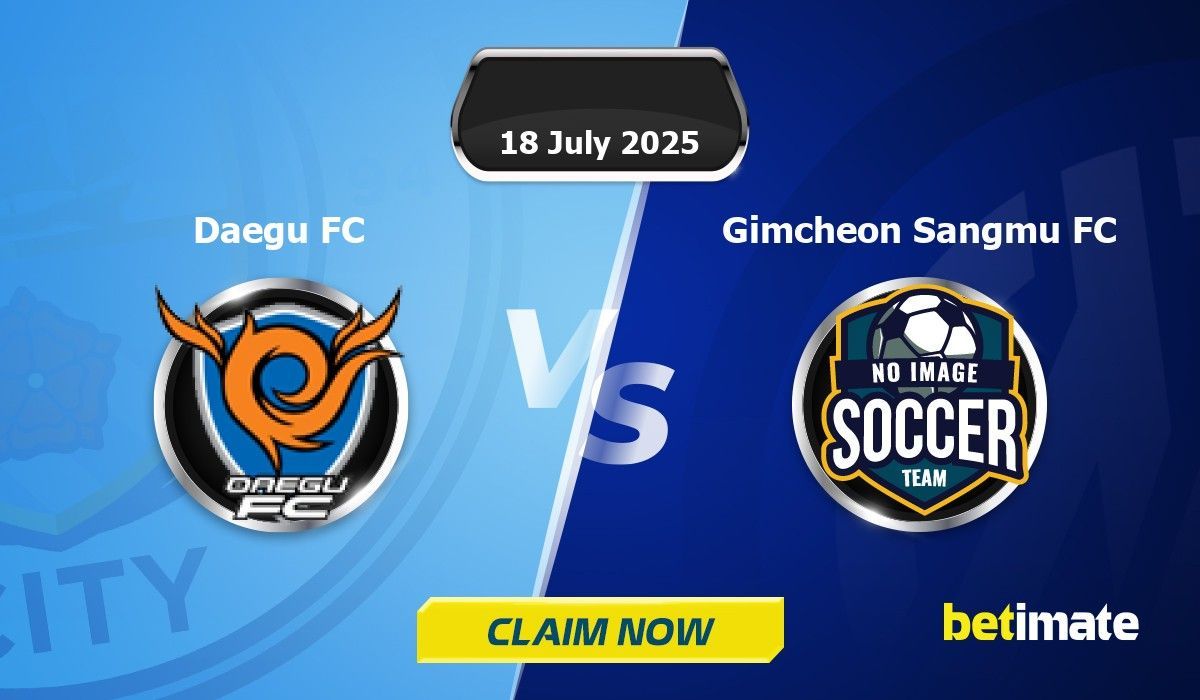 Daegu FC vs Gimcheon Sangmu FC Predictions | Expert Betting Tips ...