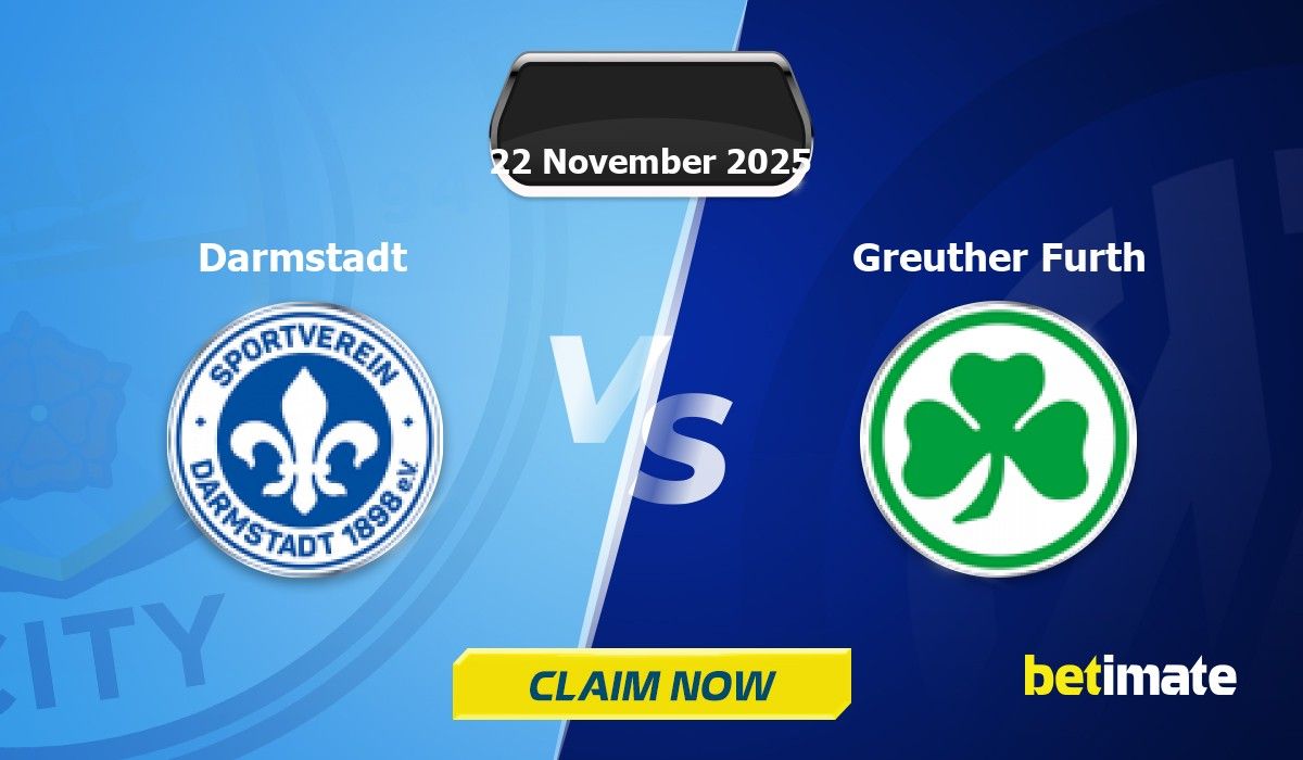 Prévisions du match Darmstadt vs Greuther Furth | Conseils d'expert en ...