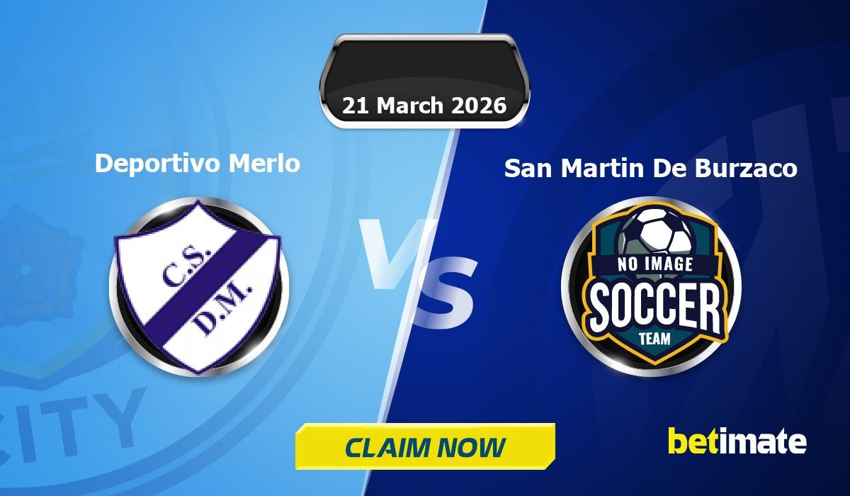 Deportivo Merlo vs San Martin De Burzaco Predictions | Expert Betting ...