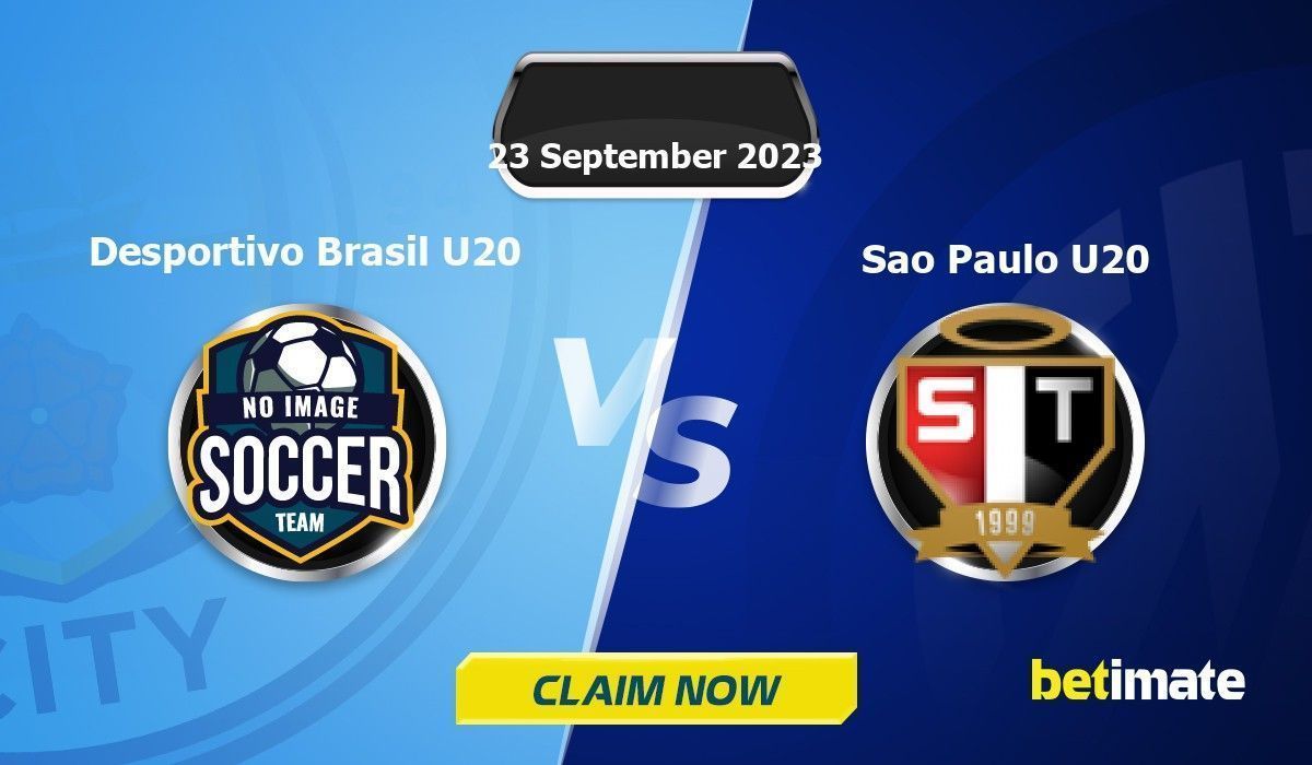 Desportivo Brasil U20 vs Sao Paulo U20 Brazil Campeonato Paulista U20