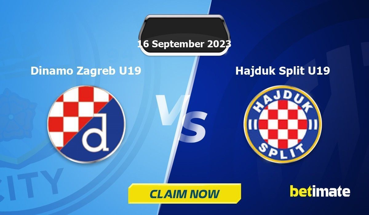 NK Zagreb U19 – Hajduk Split U19, 1.HNL Juniori Prediction 08.09.2018