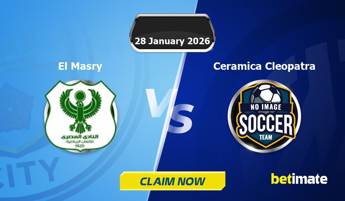 El Masry vs Ceramica Cleopatra Predictions | Expert Betting Tips & Stats