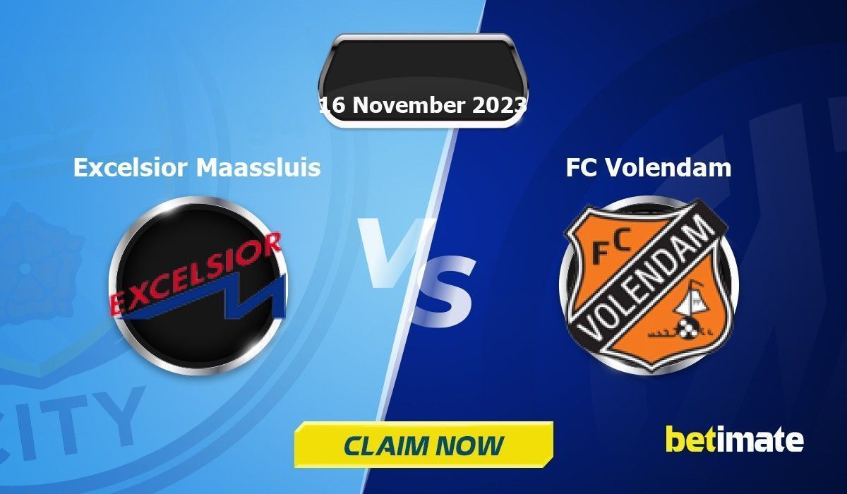 Excelsior Maassluis vs FC Volendam Vorhersagen ExpertenTipps & Statistiken Excelsior Maassluis vs FC Volendam Vorhersagen ExpertenTipps & Statistiken