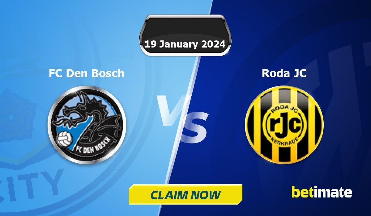 FC Den Bosch vs Roda JC Predictions Expert Betting Tips Stats