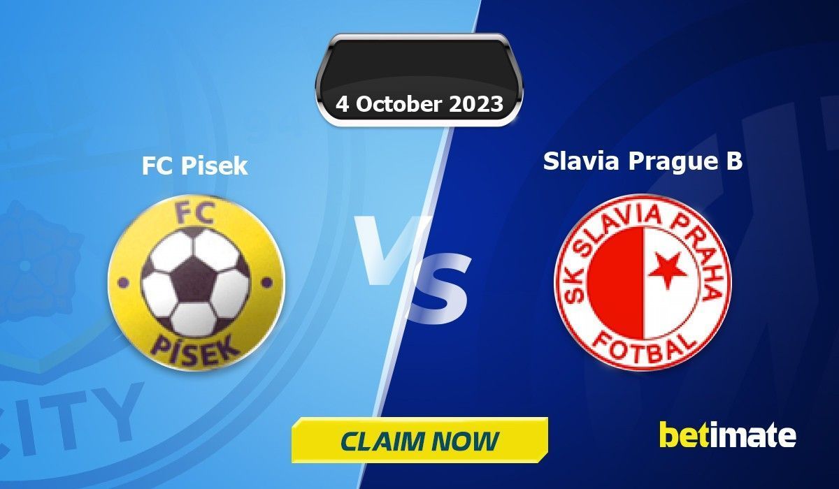 FC Pisek vs Slavia Prague B Prediction, Odds & Betting Tips 10/04/2023