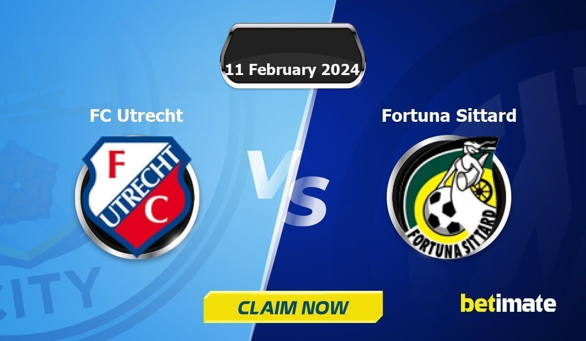FC Utrecht vs Fortuna Sittard Predictions Expert Betting Tips & Stats 11 Feb 2024 FC Utrecht vs Fortuna Sittard Predictions Expert Betting Tips & Stats 11 Feb 2024