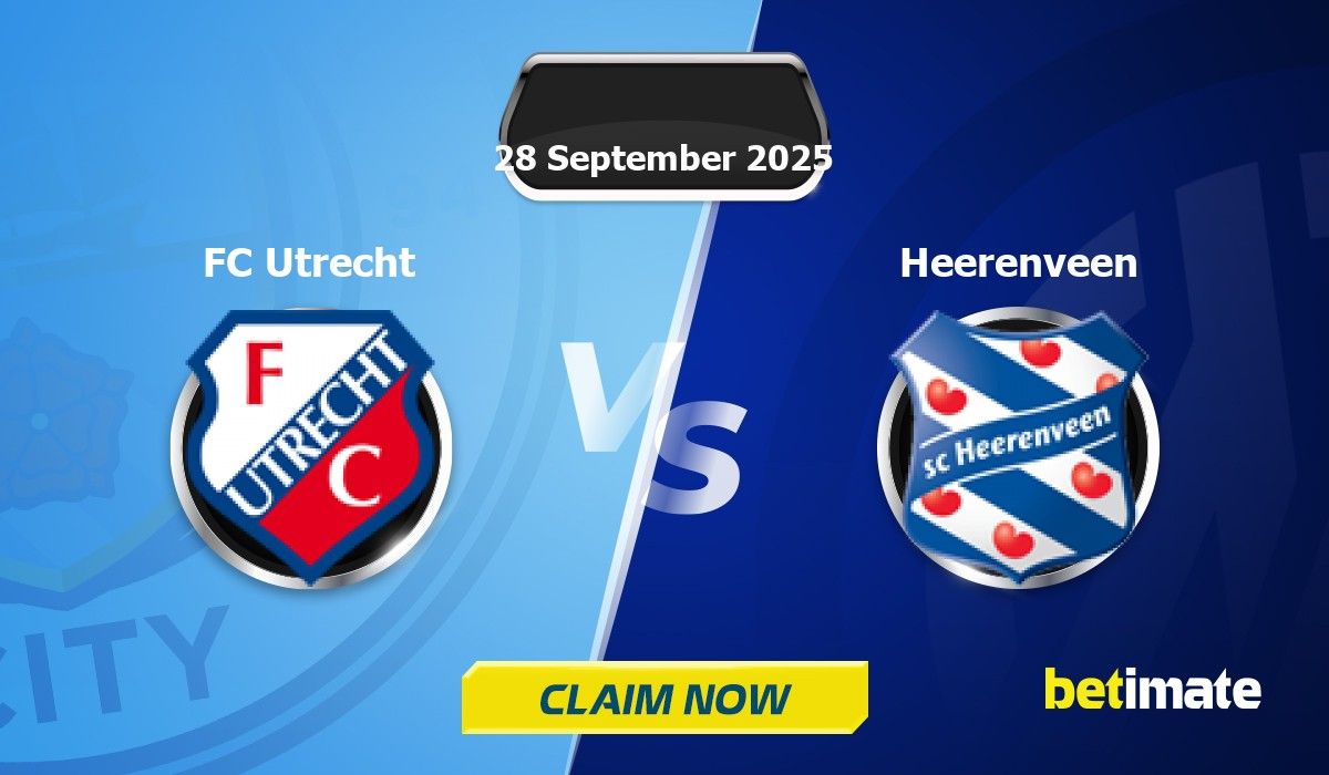 FC Utrecht vs Heerenveen Predictions | Expert Betting Tips & Stats 28 ...