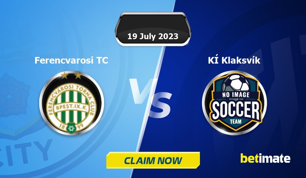 STATAREA - KI Klaksvik vs Ferencvarosi TC match information