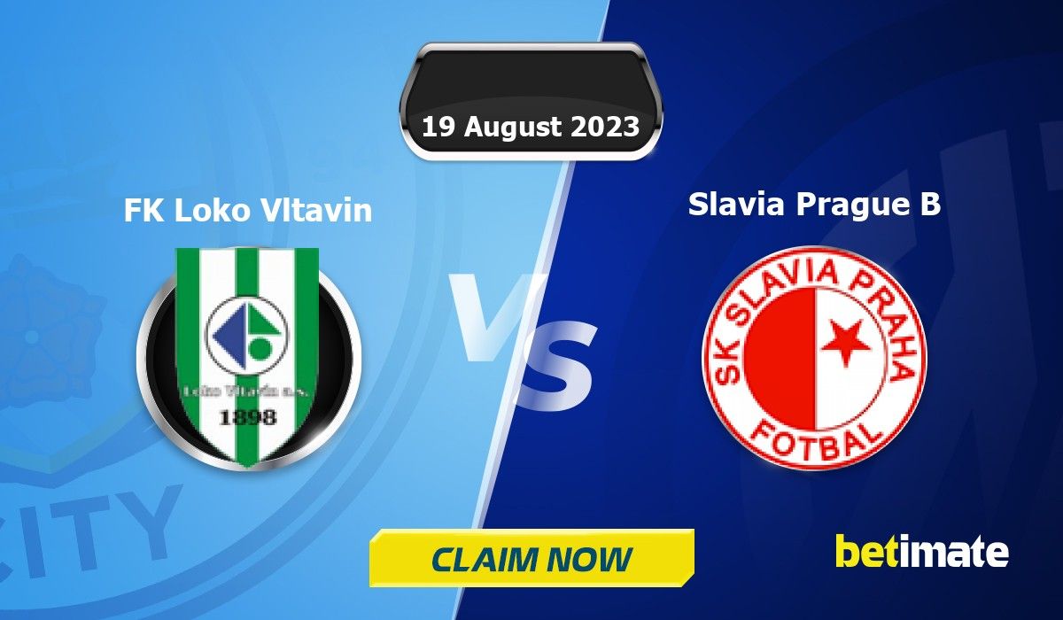 Loko Vltavin vs Slavia Prague B 19.08.2023 at CFL 2023/24
