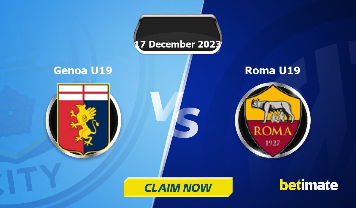 Genoa U19 - Roma U19 placar ao vivo, H2H e escalações