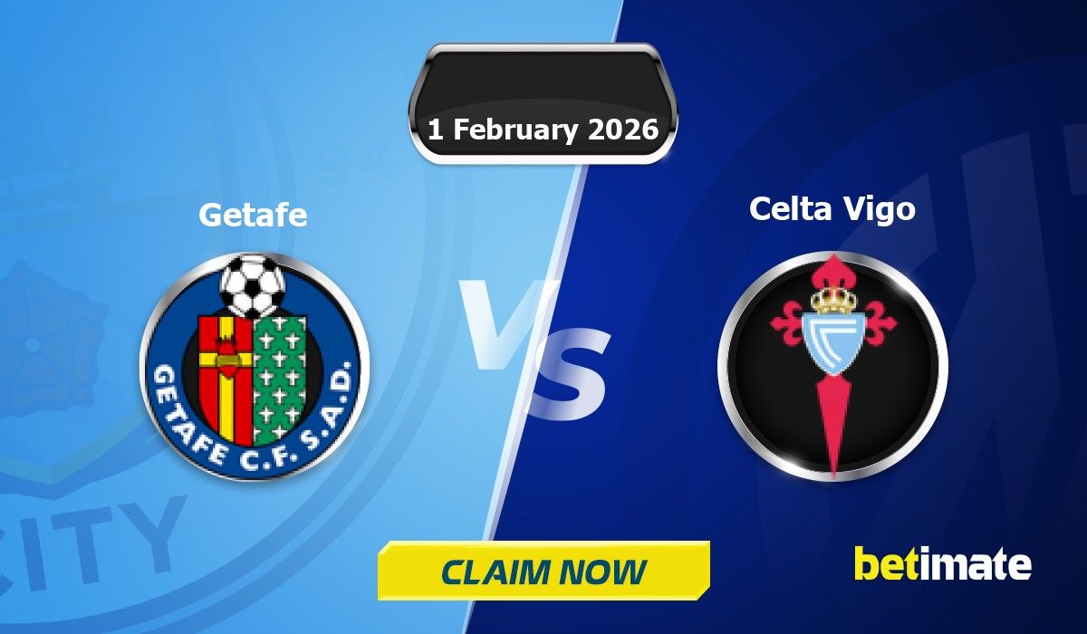 Getafe vs Celta Vigo Predictions | Expert Betting Tips & Stats 01 Feb 2026