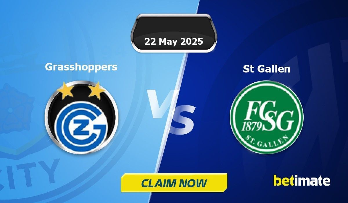 Grasshoppers vs St Gallen Predictions | Expert Betting Tips & Stats 22 ...