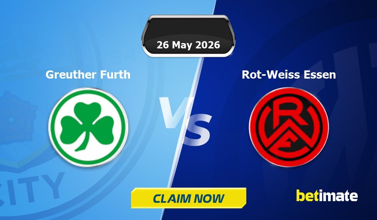 Greuther Furth vs Rot-Weiss Essen Predictions - 26/05/2026