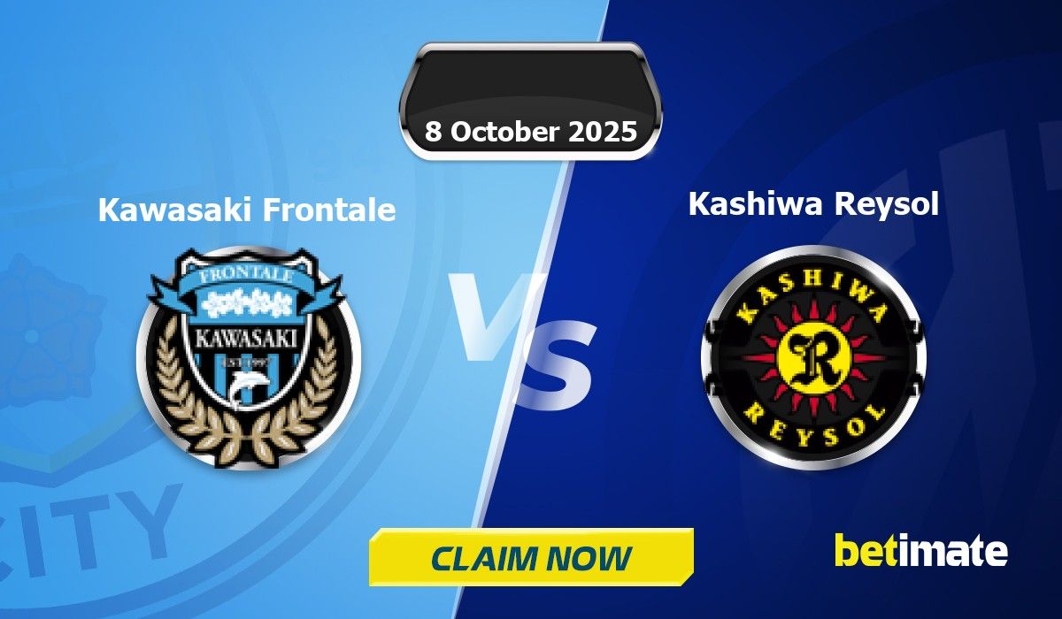 Kawasaki Frontale vs Kashiwa Reysol 예측 | 전문 베팅 팁 및 통계 08 Oct 2025
