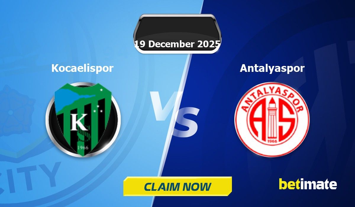Kocaelispor vs Antalyaspor Predictions | Expert Betting Tips & Stats 19 ...