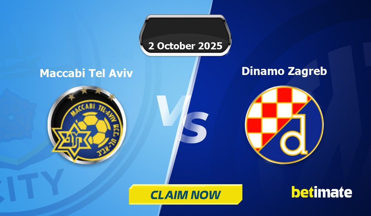 Maccabi Tel Aviv vs Dinamo Zagreb Predictions | Expert Betting Tips ...
