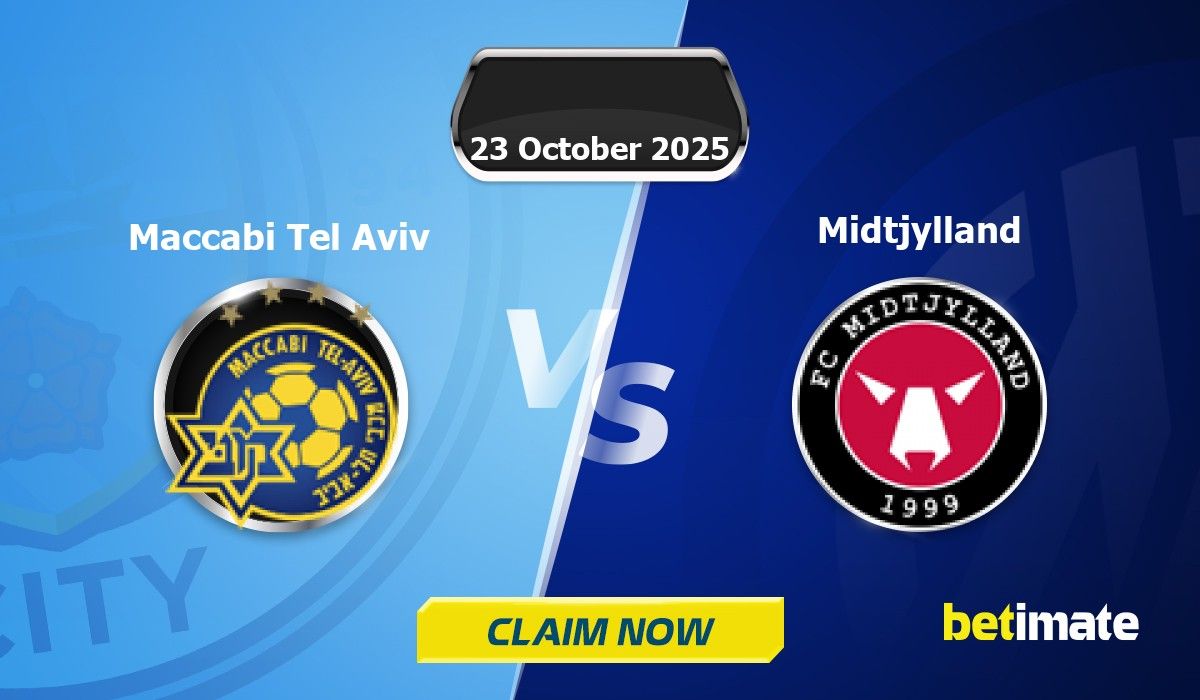 Maccabi Tel Aviv vs Midtjylland Förutsägelser | Experttips & Statistik ...