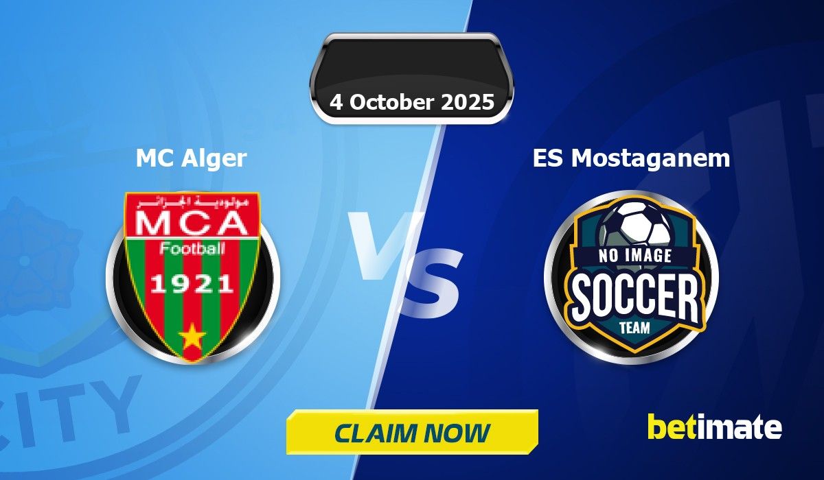 MC Alger vs ES Mostaganem Predictions | Expert Betting Tips & Stats 04 ...