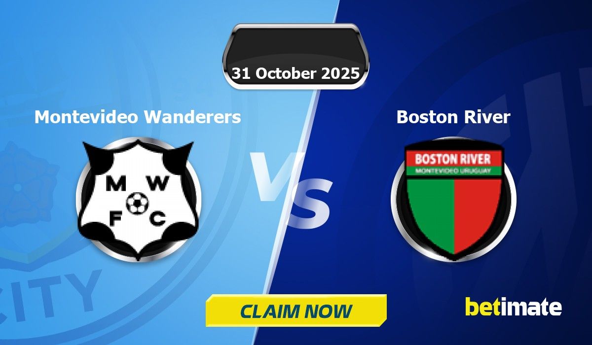 Montevideo Wanderers vs Boston River 예측 | 전문 베팅 팁 및 통계 31 Oct 2025
