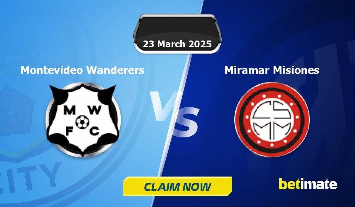 Montevideo Wanderers vs Miramar Misiones Predictions | Expert Betting ...