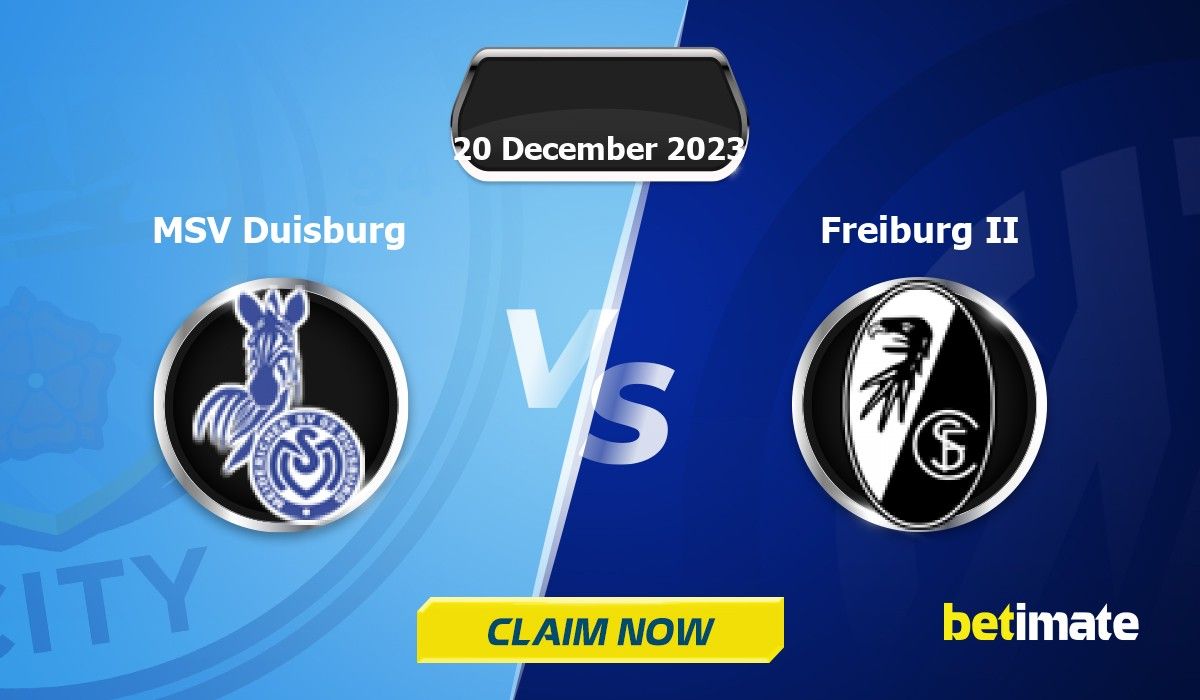 Freiburg II vs SC Preussen Munster Prediction, Odds & Betting Tips  11/12/2023