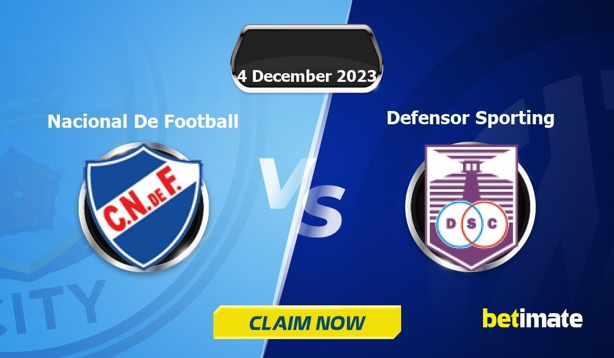 Defensor Sporting vs Club Nacional Montevideo Prediction, Betting Tips &  Odds