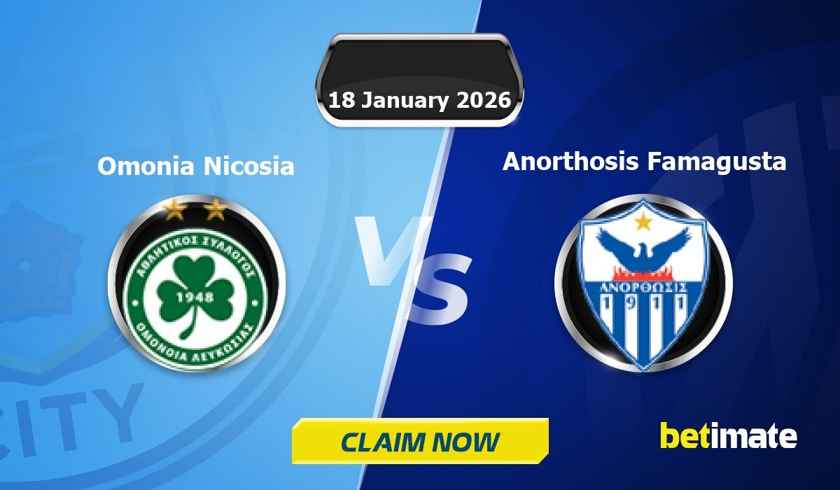 Omonia Nicosia vs Anorthosis Famagusta Predictions | Expert Betting ...