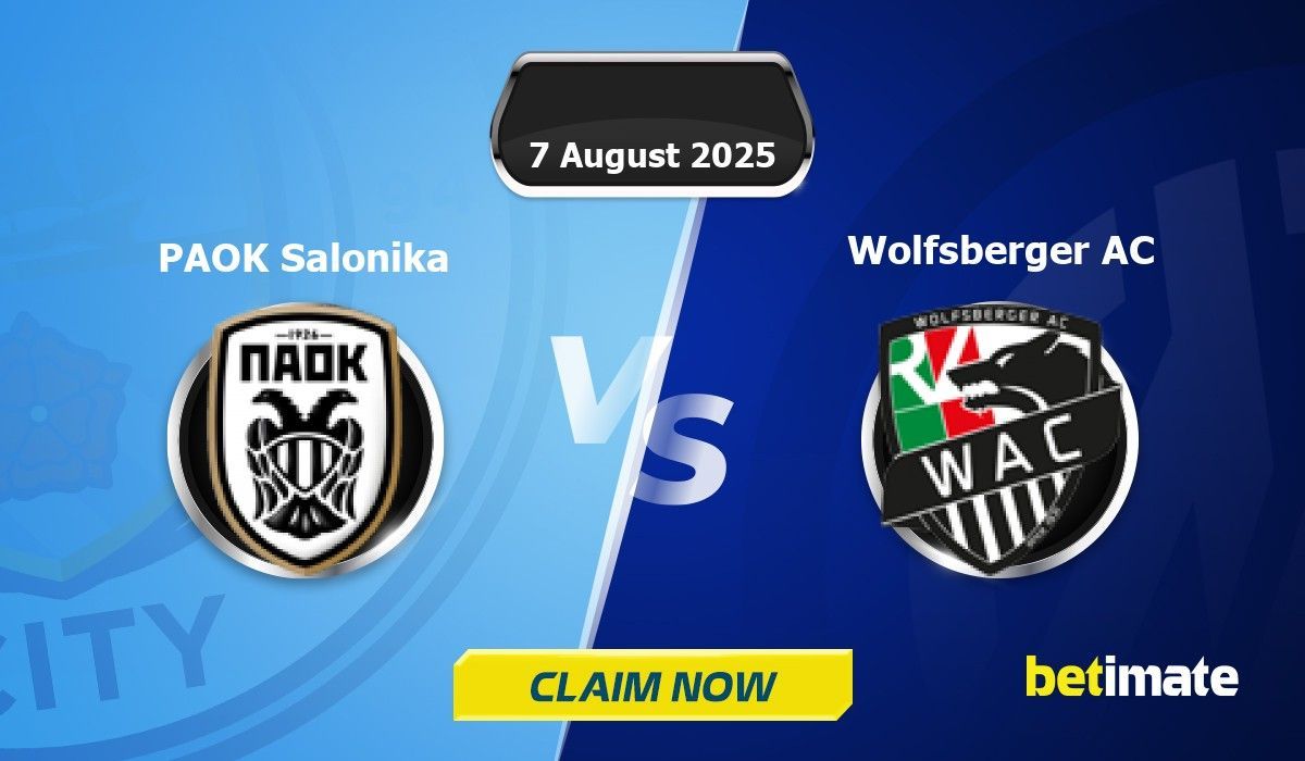 PAOK Salonika vs Wolfsberger AC Predictions | Expert Betting Tips ...