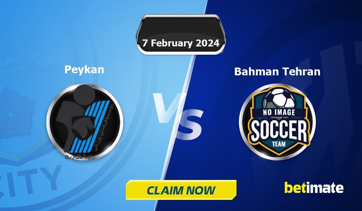 Peykan vs Bahman Tehran Predictions Expert Betting Tips Stats