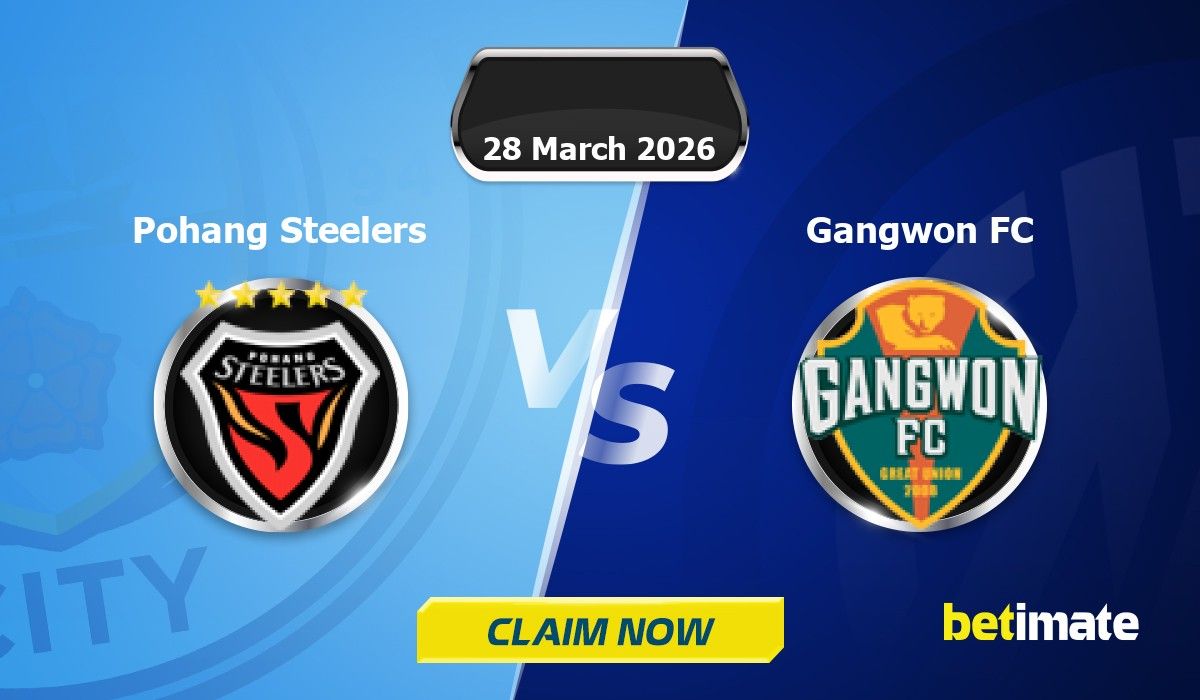 Pohang Steelers vs Gangwon FC South Korea K League 1 预测 - 赔率和投注技巧 28 ...