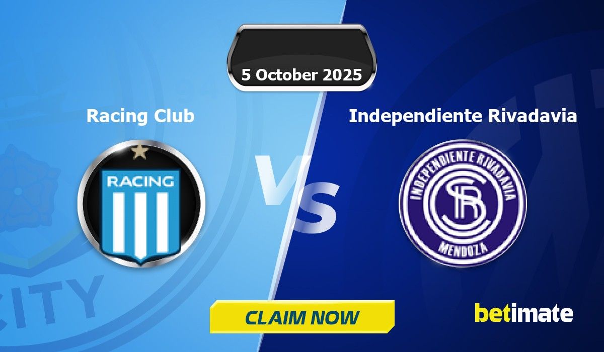 Racing Club vs Independiente Rivadavia Predictions - 07/10/2025