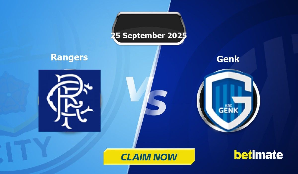 Rangers vs Genk Predictions | Expert Betting Tips & Stats 25 Sep 2025