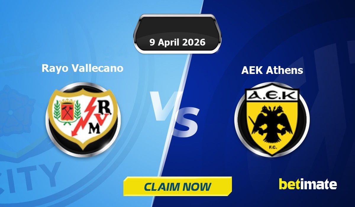 Rayo Vallecano vs AEK Athens Predictions | Expert Betting Tips & Stats ...