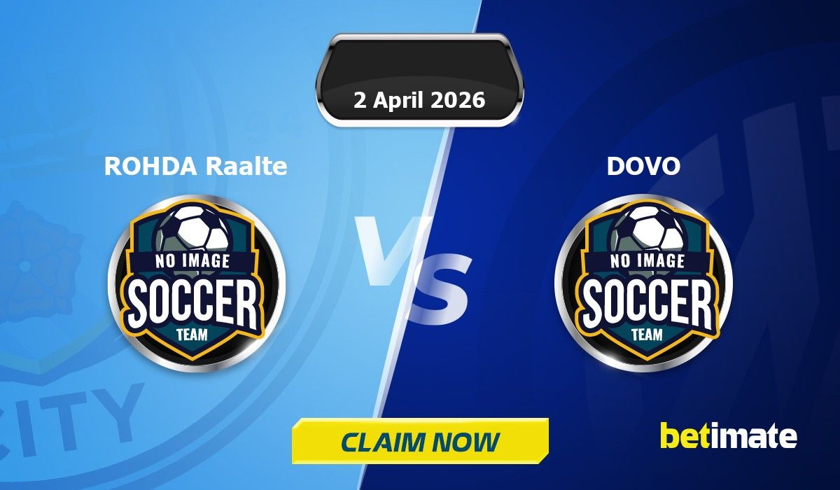ROHDA Raalte vs DOVO Predictions | Expert Betting Tips & Stats 02 Apr 2026